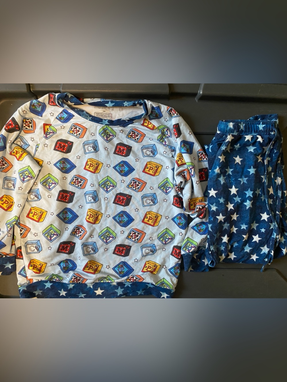 Bamboo French terrt jogger set EUC 5/6